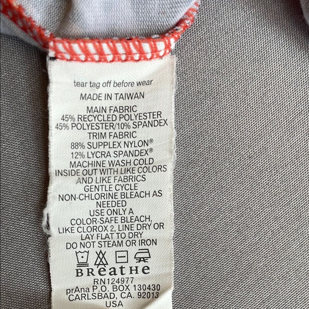 Prana Patterned Multi Colored Activewear Sundress… - image 8